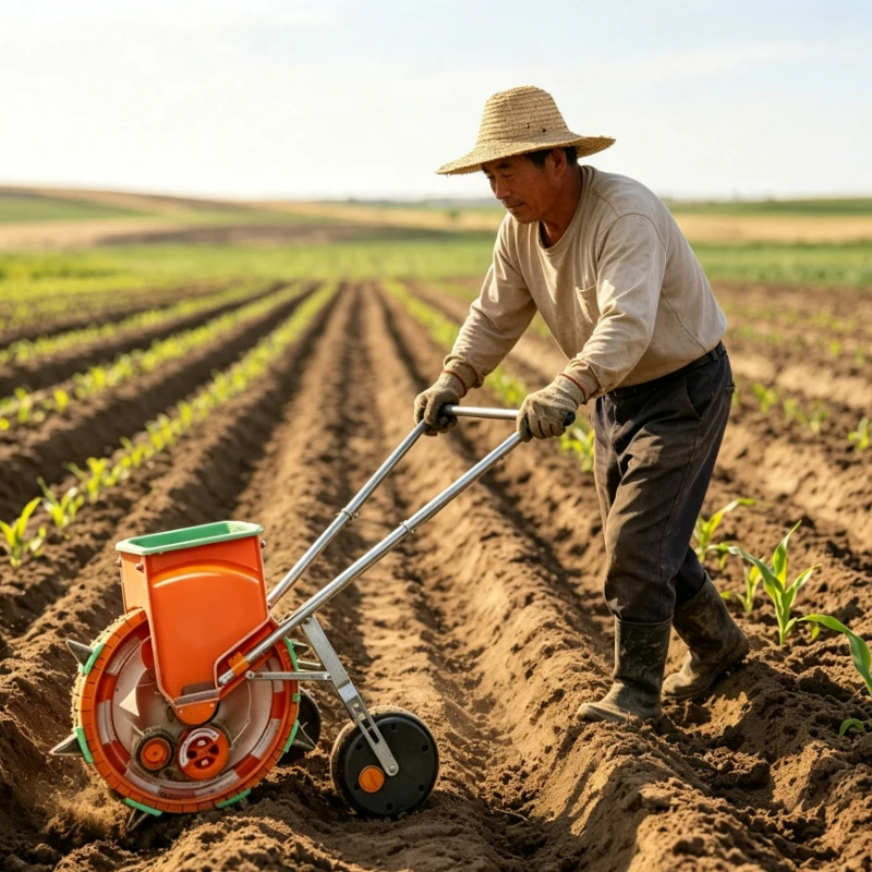 수동식 씨앗 심기 및 비료 살포 기계 롤러형 옥수수,  - Seed Planter 리뷰 및 가격